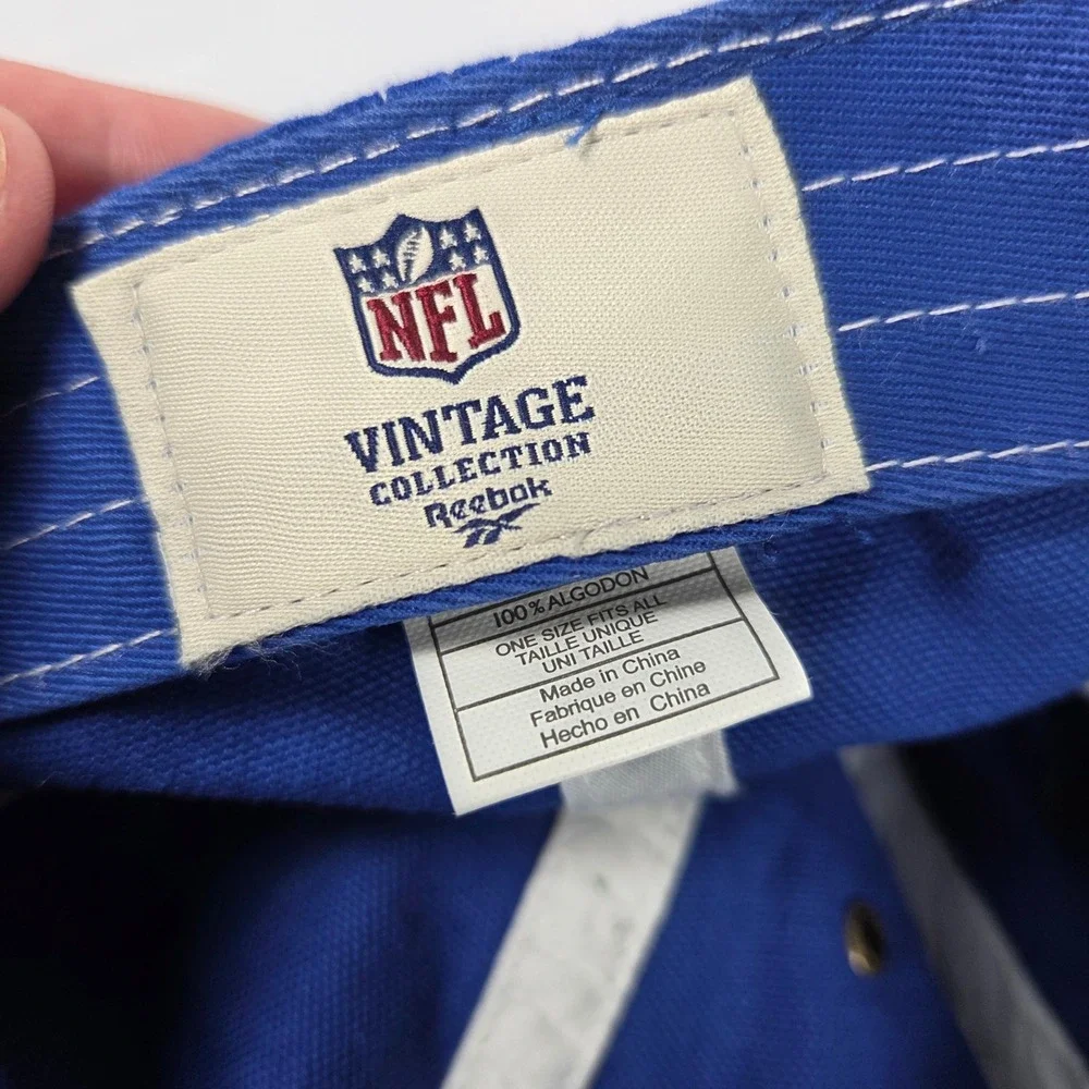 NFL Indianapolis Colts Blue Greatest Game Ever Played Adjustable Dad Hat Cap